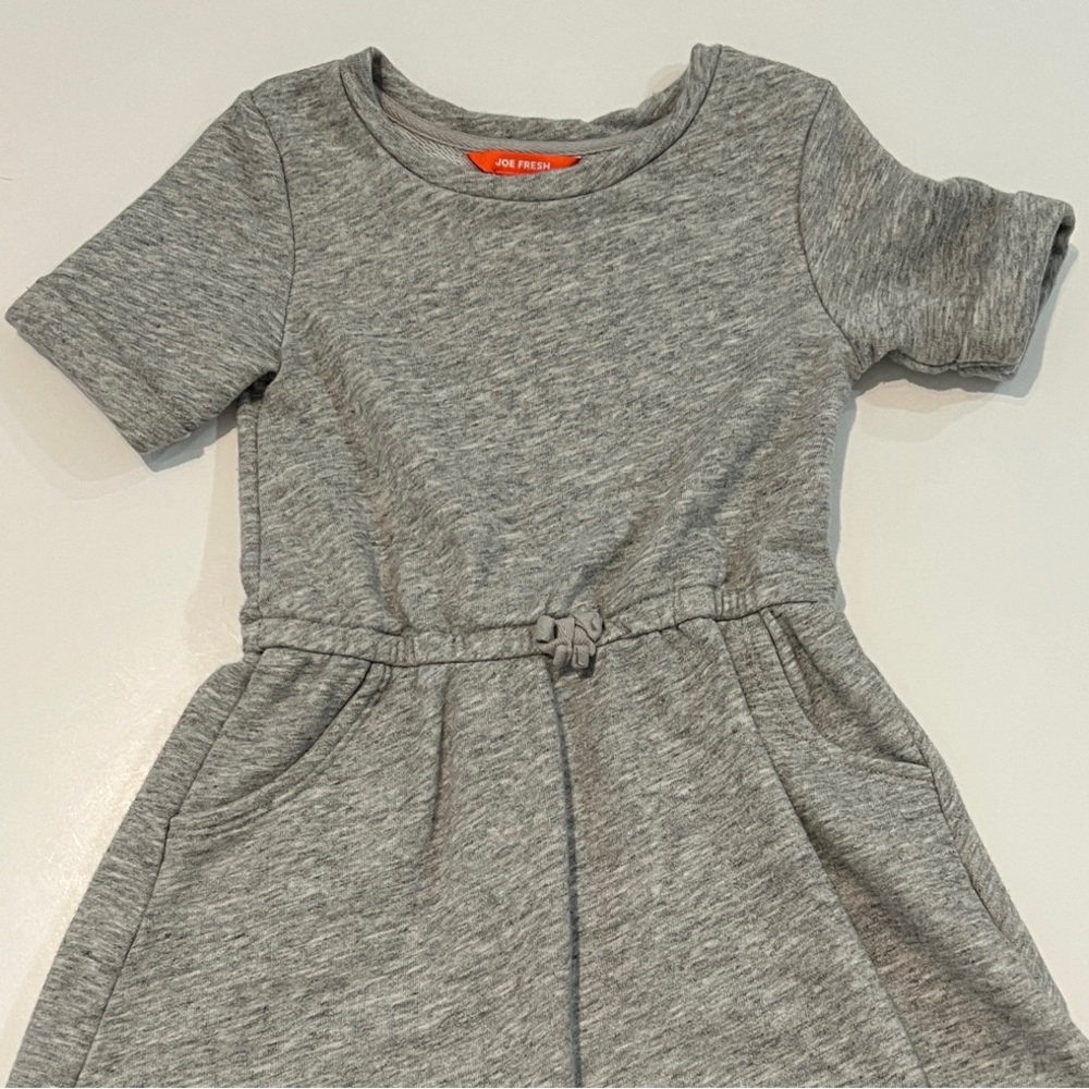 Joe Fresh Heather Gray Kids Casual Dress Size 4